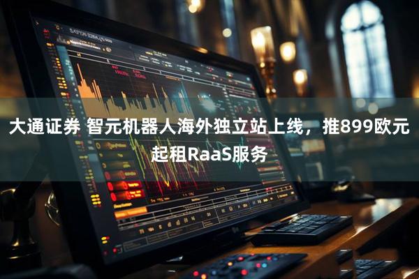 大通证券 智元机器人海外独立站上线，推899欧元起租RaaS服务