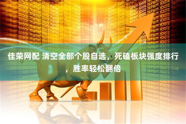 佳荣网配 清空全部个股自选，死磕板块强度排行，胜率轻松翻倍