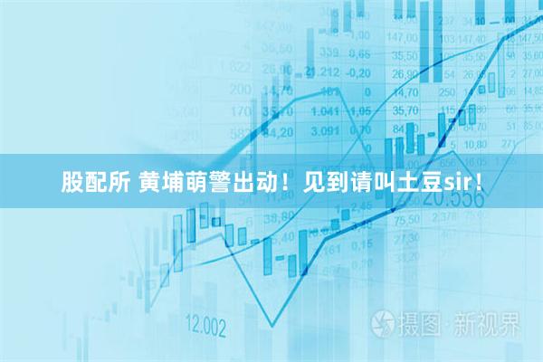 股配所 黄埔萌警出动！见到请叫土豆sir！