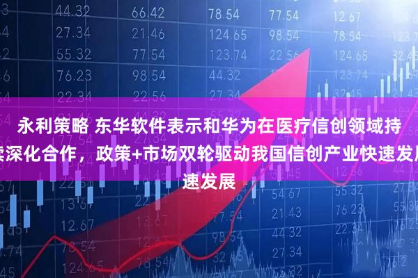 永利策略 东华软件表示和华为在医疗信创领域持续深化合作，政策+市场双轮驱动我国信创产业快速发展