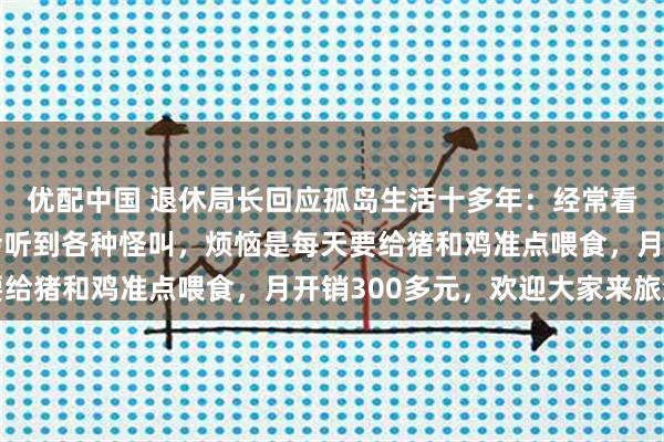 优配中国 退休局长回应孤岛生活十多年：经常看见蛇、野猪等，晚上会听到各种怪叫，烦恼是每天要给猪和鸡准点喂食，月开销300多元，欢迎大家来旅游