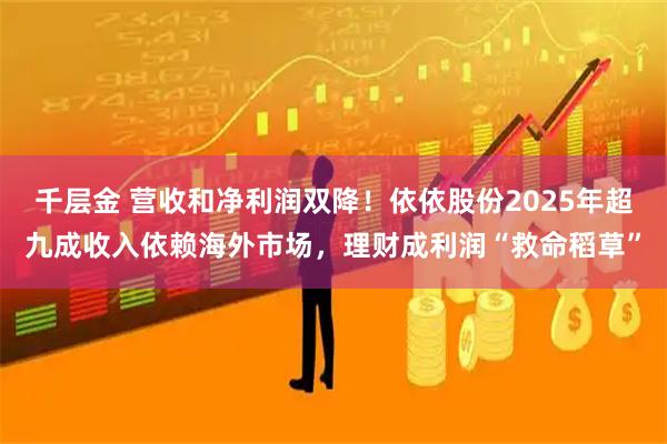 千层金 营收和净利润双降！依依股份2025年超九成收入依赖海外市场，理财成利润“救命稻草”